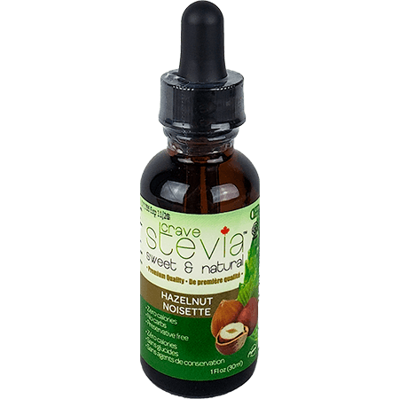 Organic Stevia Drops - Hazelnut